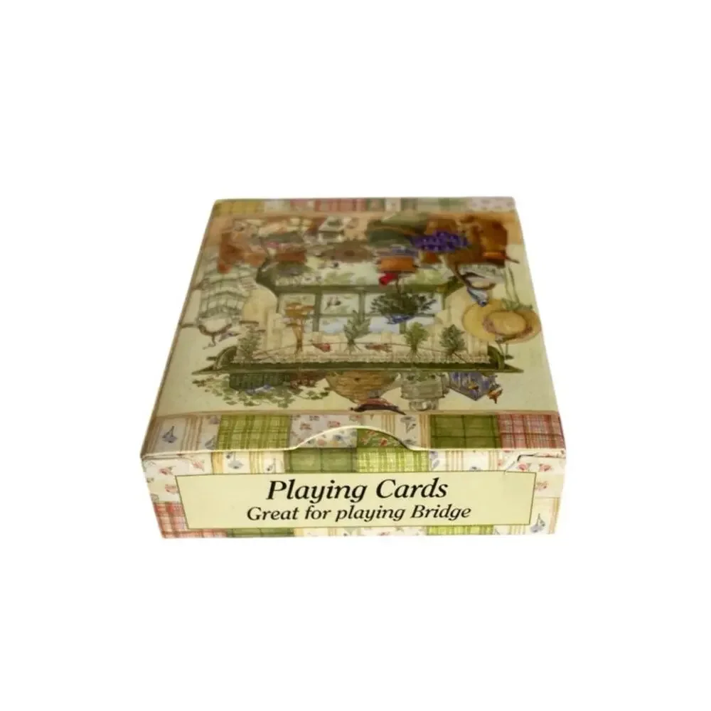 Legacy Publishing Group Deck of Playing Cards Yellow Gardening Cottagecore NIP - Picture 16 of 16